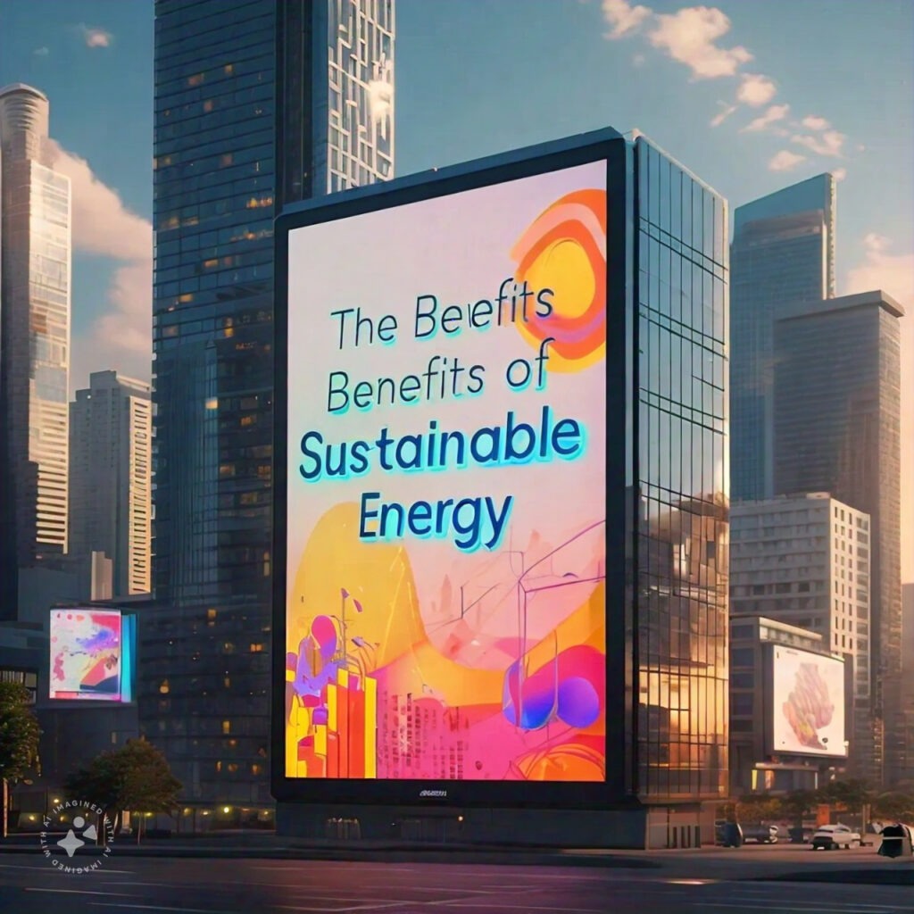 The Benefits of Sustainable Energy